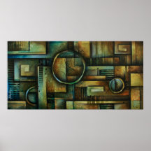 abstract design 92 print