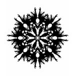 Abstract Design in Black t-shirts