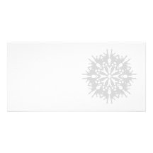 Abstract Design in Light Grey Photo Greeting Card