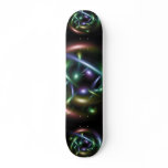 Abstract design custom skate board