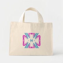 Abstract design striped bag