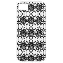 Abstract Design with Piano Bar iPhone 5 Cover