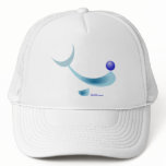 Abstract Dolphin Character Hats