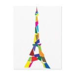 Abstract Eiffel Tower, France, Paris