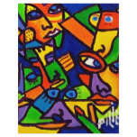 Abstract Faces 4 by Piliero