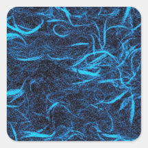Abstract Filaments Square Stickers