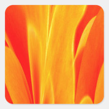 Abstract Fire Sticker