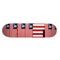 ABSTRACT FLAG DESIGN skateboards