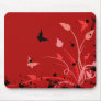Abstract Floral Mouse Pad