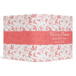 Abstract Floral Pattern Binder
