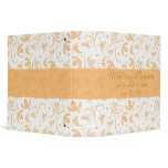 Abstract Floral Pattern Binder
