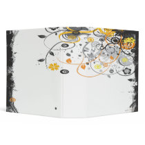 Abstract Floreal #4 Binder