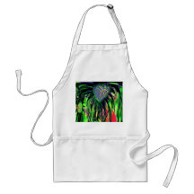 Abstract Flower Apron