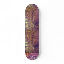 ABSTRACT FLOWER SKATE BOARD DECK