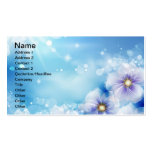 Abstract Flowers10 Business Card Templates