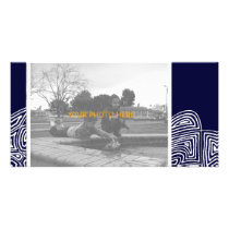Abstract Flury Photo Card photo cards