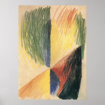 Abstract Form 14 by August Macke Posters
