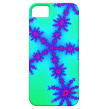 Abstract Fractal Amoeba iPhone case - green iPhone 5 Case
