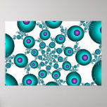 abstract fractal art (119) poster