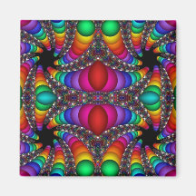 abstract fractal art (29) fridge magnets