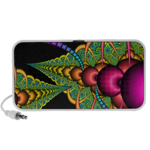 Abstract Fractal - Glass Bead Game - Speakers