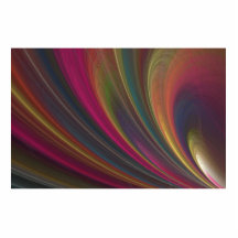 Abstract Fractal Lines Photo Cutout