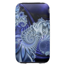 Abstract Fractal Phone Case iPhone 3 Tough Cases