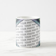 Abstract frame ARTs 1 + your photo Mugs