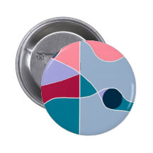 Abstract Fun Pinback Button