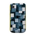 Abstract Futuristic Cubes Samsung Galaxy S Case