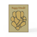 Abstract Ganesh Diwali Card