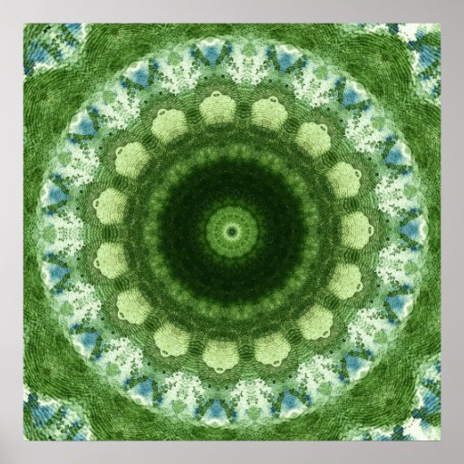 Abstract Garden Print