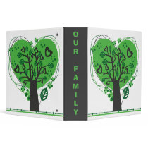 Abstract Genealogy Family Tree Binder