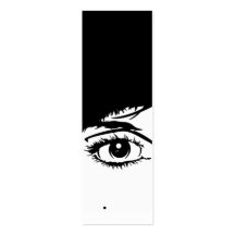 Abstract Girls Face Bookmark Business Cards