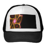 Abstract Glowing Fractal Texture Trucker Hat