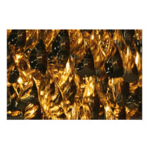 Abstract - gold leaf photographic print