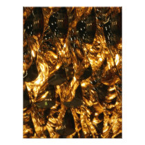Abstract - gold leaf art photo