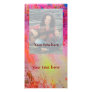 ABSTRACT GOLD SWIRLS , soft yellow pink purple red Photo Cards