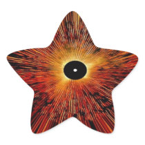 Abstract Graphics Star Stickers