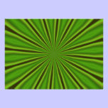 Abstract green fern leaves invitations