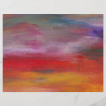 Abstract - Guash & Acrylic - Pleasant Dreams Full Color Flyer