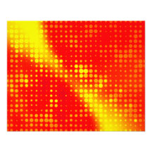 Abstract Halftone Dots Photograph