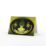 Abstract Halloween Card #1