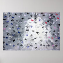 Abstract - hands posters
