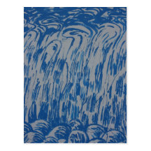 Abstract - heads post card