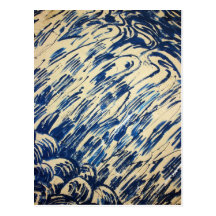 Abstract - heads post cards