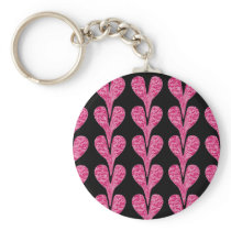 Abstract Heart Stretch Key Chains