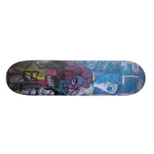 ABSTRACT HELTER SKELTER SKATE DECK