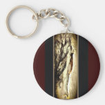 Abstract Horse Keychain