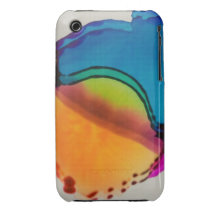 Abstract Ink Case-Mate iPhone 3 Cases